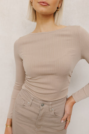 Charlotte Top - Beige