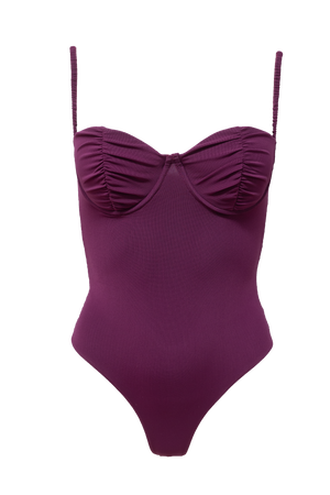 Pinot Bodysuit - Plum