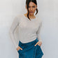 Pita Top - Beige Marle