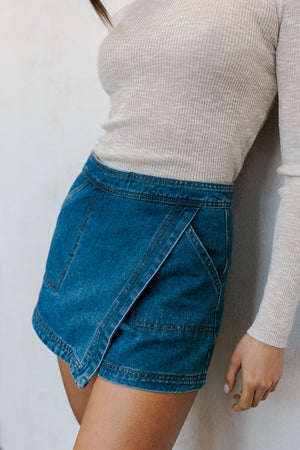 Jack Skort - Blue Denim