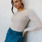 Pita Top - Beige Marle