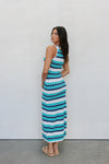 Portside Dress - Ocean Stripe