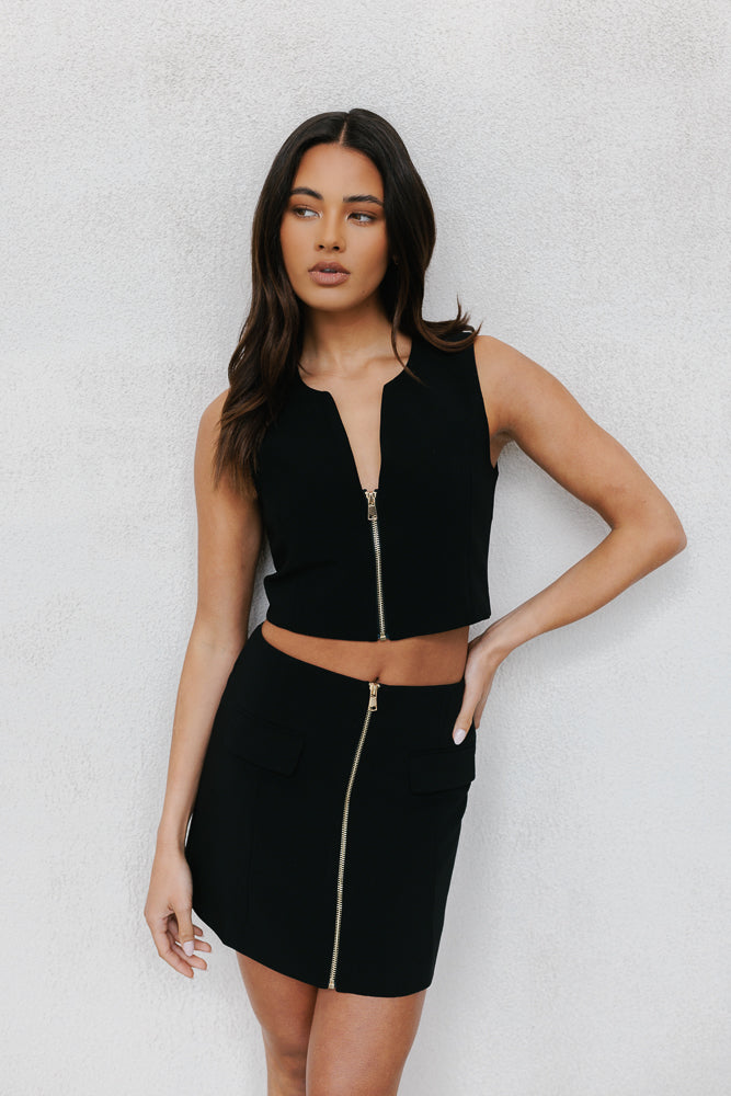 Posie Top Black