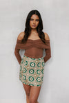 Preslee Skirt - Khaki Tile