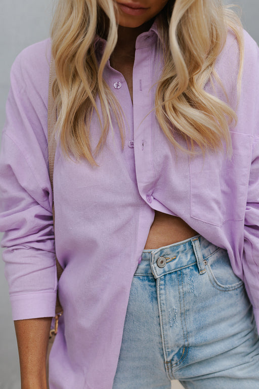 Prue Shirt - Lilac