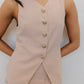 Puffin Vest - Sand