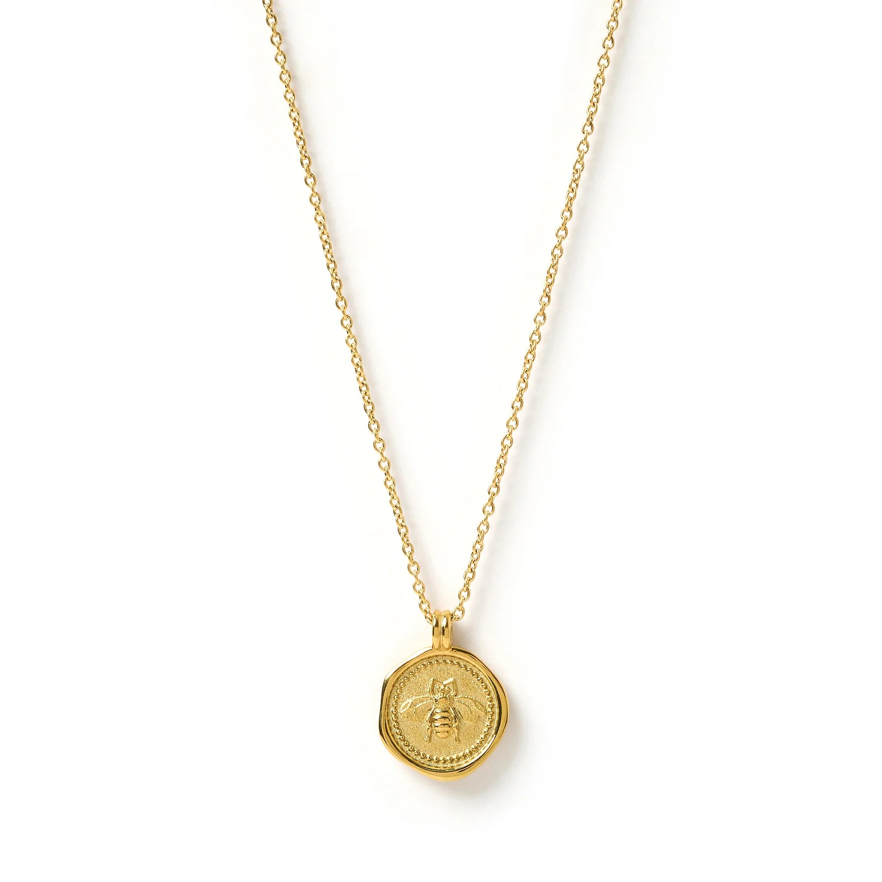 Queen Bee Necklace Gold