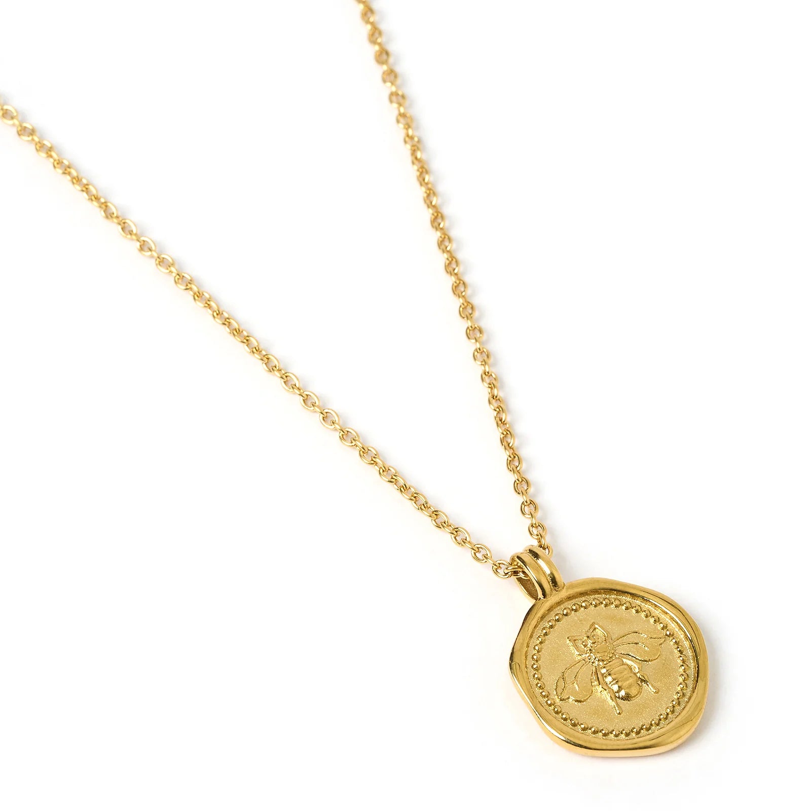 Queen Bee Necklace Gold