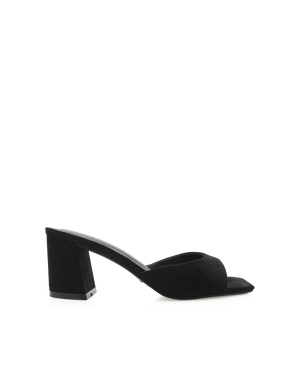 Quinea Heels - Black Suede