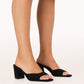 Quinea Heels - Black Suede