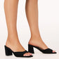 Quinea Heels - Black Suede