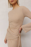 Qarrah Dress - Sand