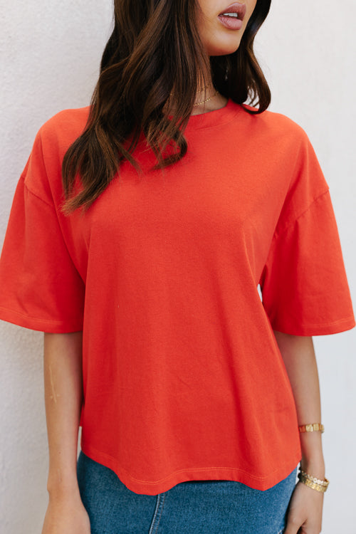 PRE ORDER MID NOVEMBER - Qina Top - Red