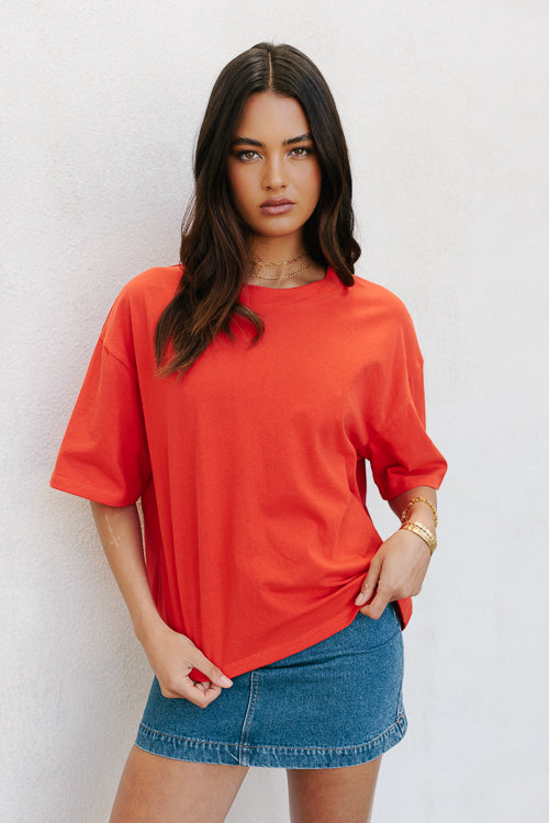 PRE ORDER MID NOVEMBER - Qina Top - Red