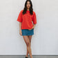 Qina Top - Red