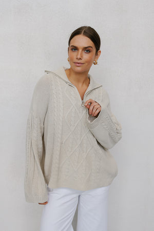 Quilber Jumper - Beige