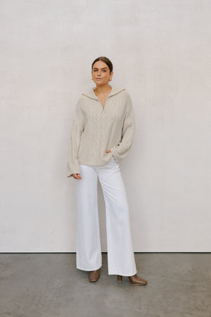 Quilber Jumper - Beige