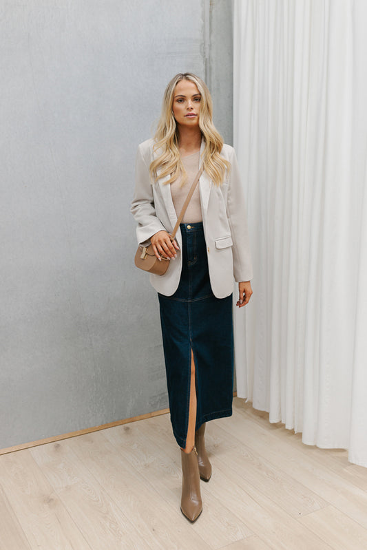 Quinsea Blazer - Bone