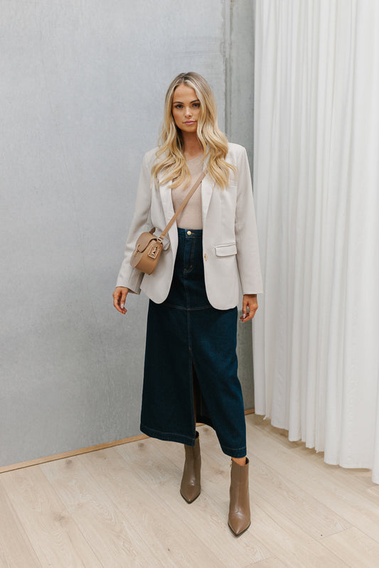 Quinsea Blazer - Bone