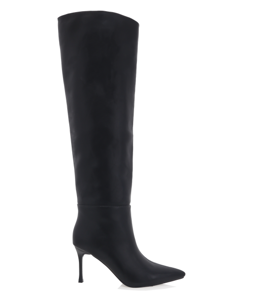 Rosella Knee-high Boots - Black