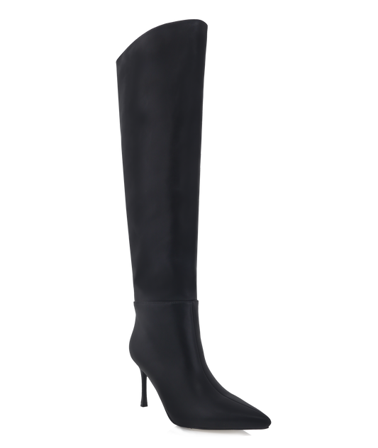 Rosella Knee-high Boots - Black