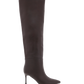 Rosella Knee-high Boots - Dark Chocolate Brown