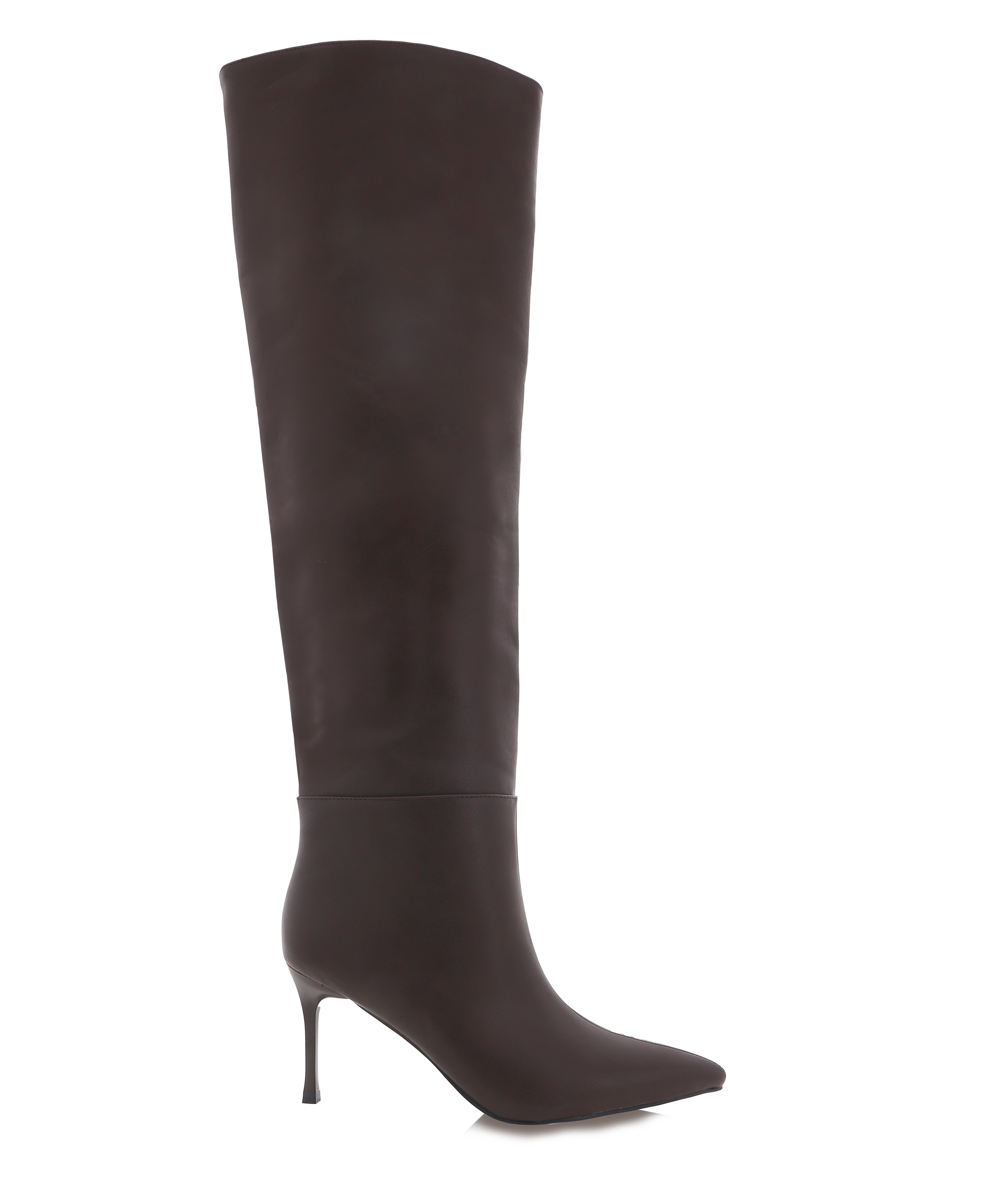 Rosella Knee-high Boots Dark Chocolate