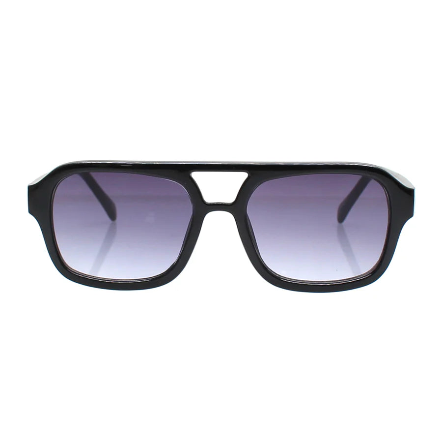 Runway Sunglasses - Black Mist