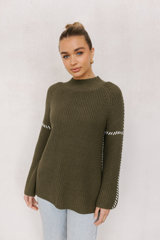 Reed Jumper - Khaki