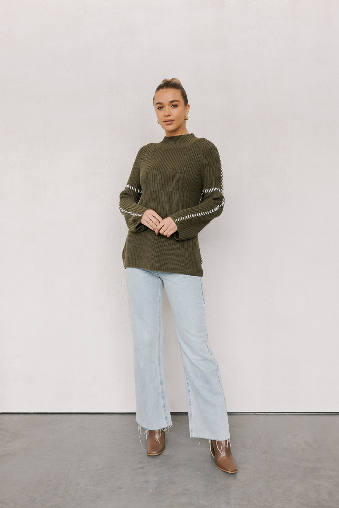 Reed Jumper - Khaki