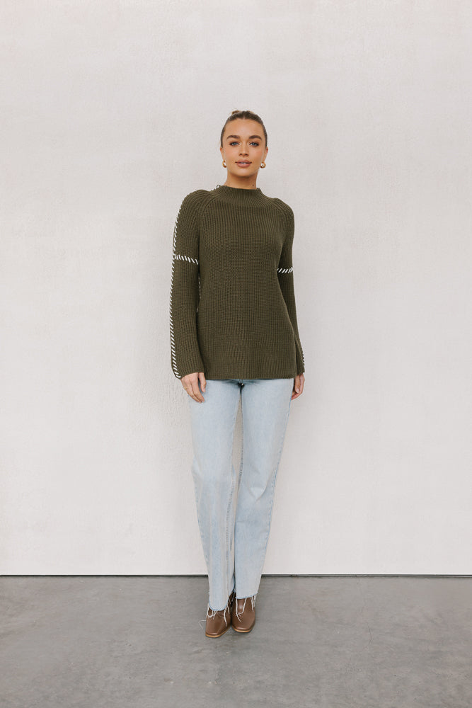 Reed Jumper - Khaki