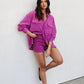 Tutti Knit Shorts - Magenta