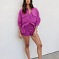 Tutti Knit Shorts - Magenta