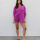 Tutti Knit Shorts - Magenta