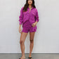 Tutti Knit Shorts - Magenta