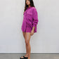 Tutti Knit Shorts - Magenta