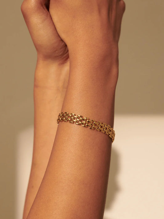 Shankia Chain Bracelet - Gold