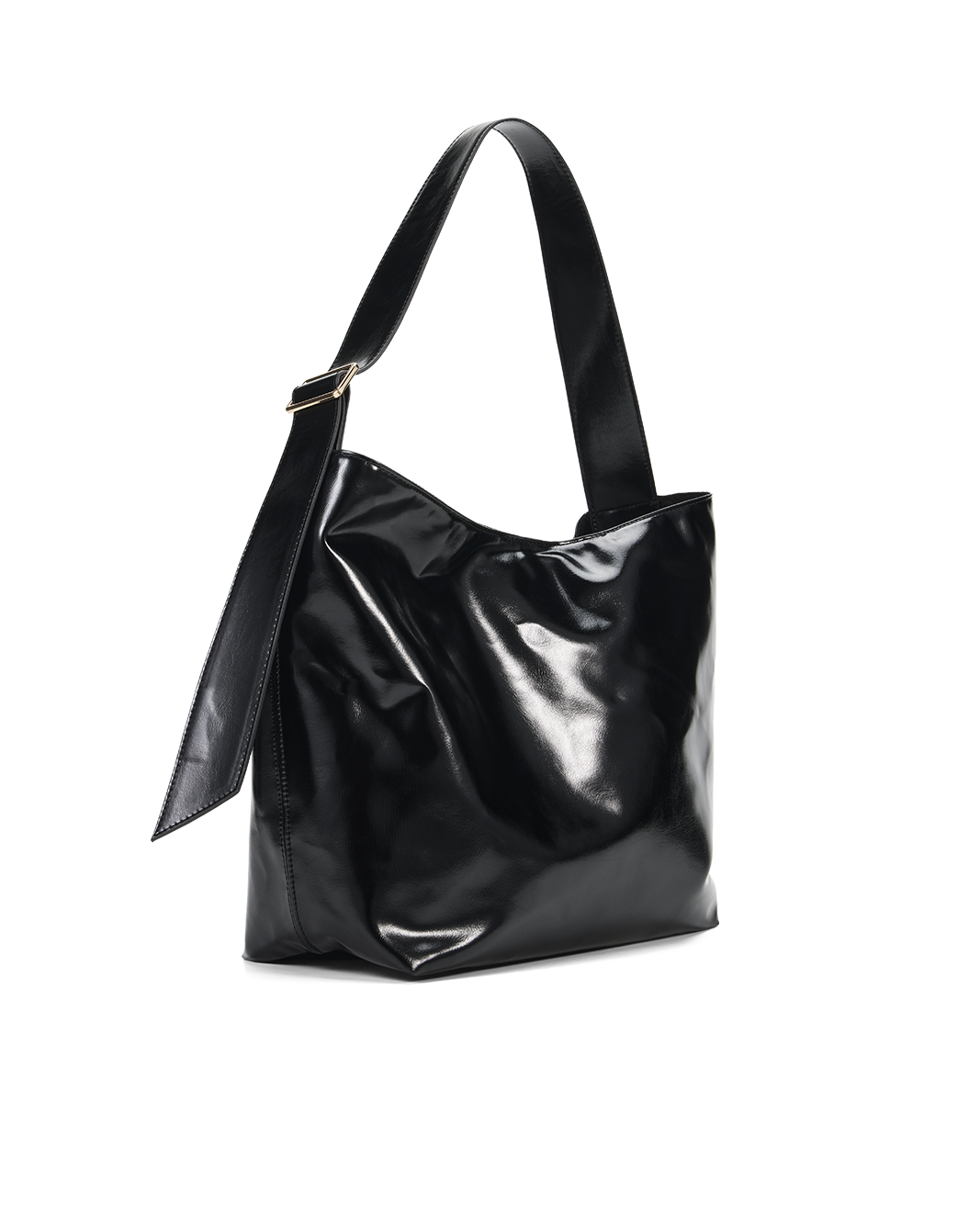 Sisa Bag Black Crinkle