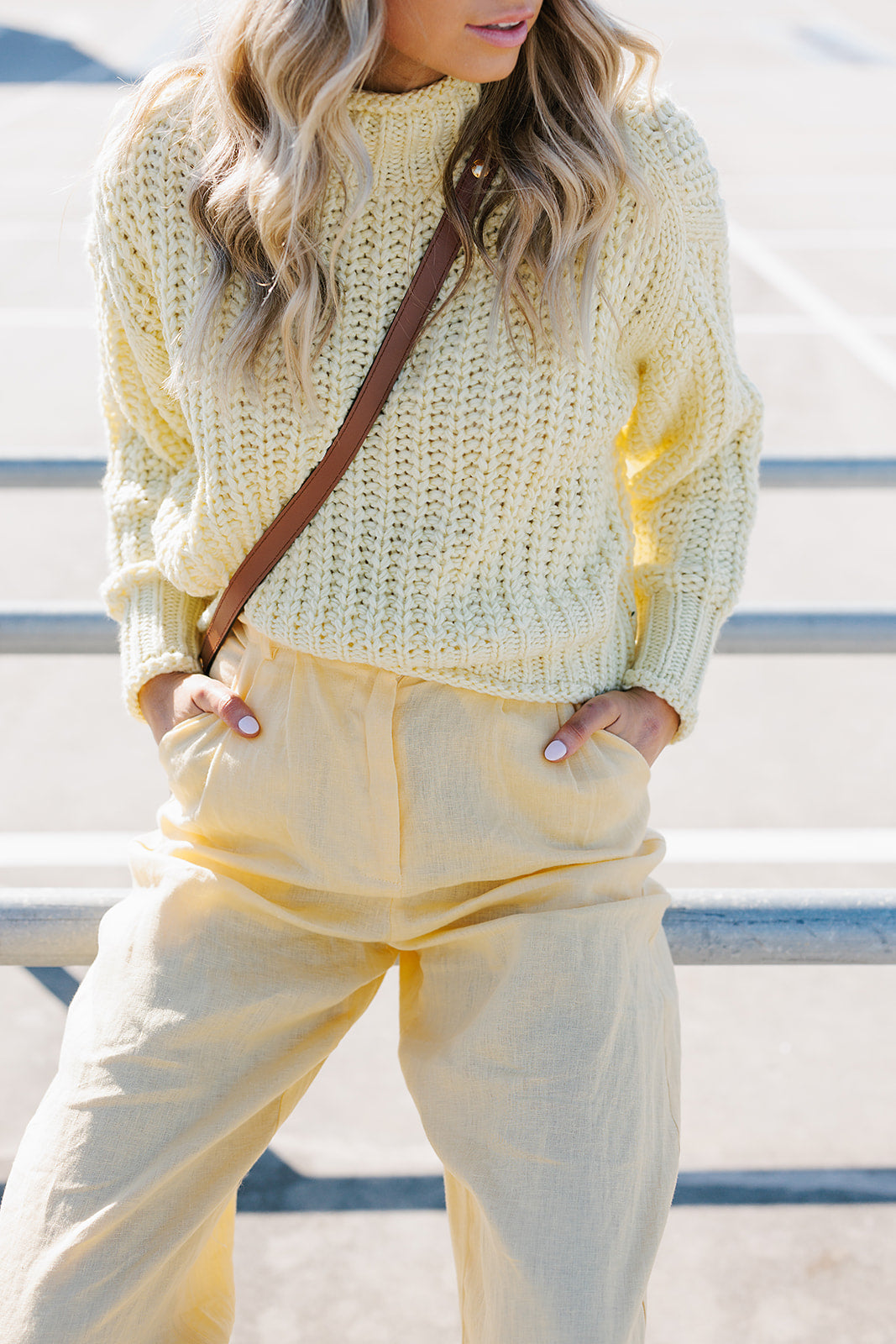 Wilton Knit - Lemon