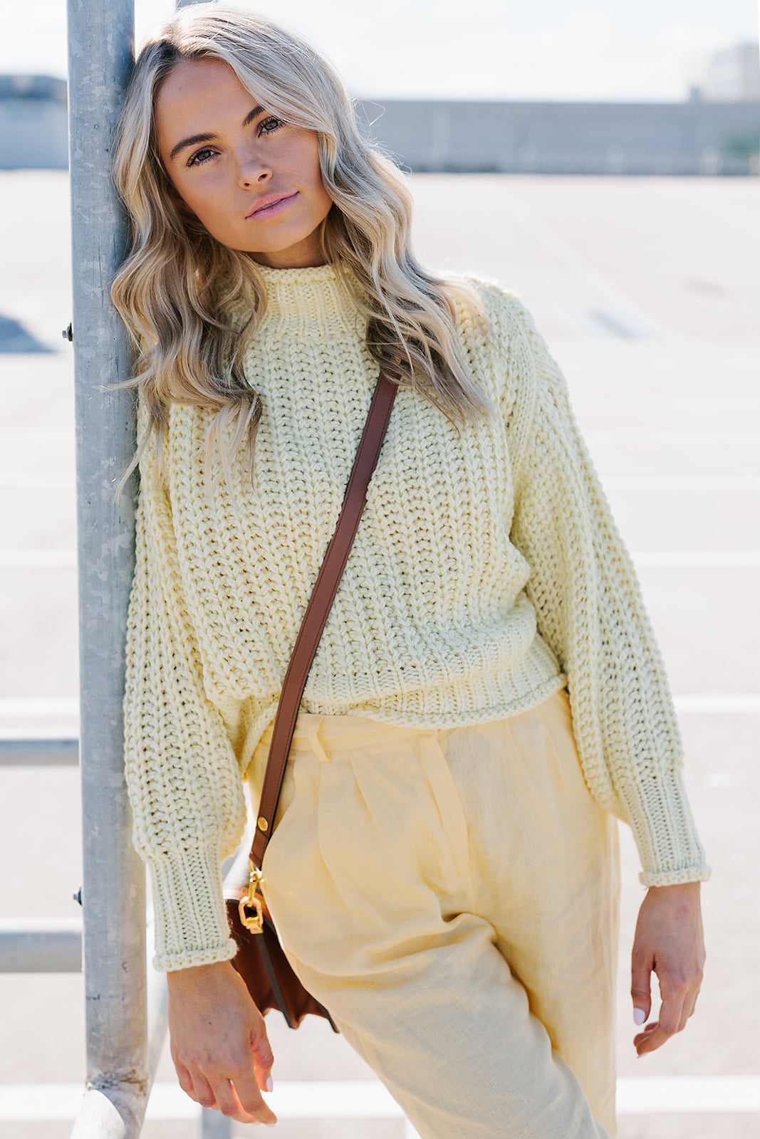 Wilton Knit - Lemon