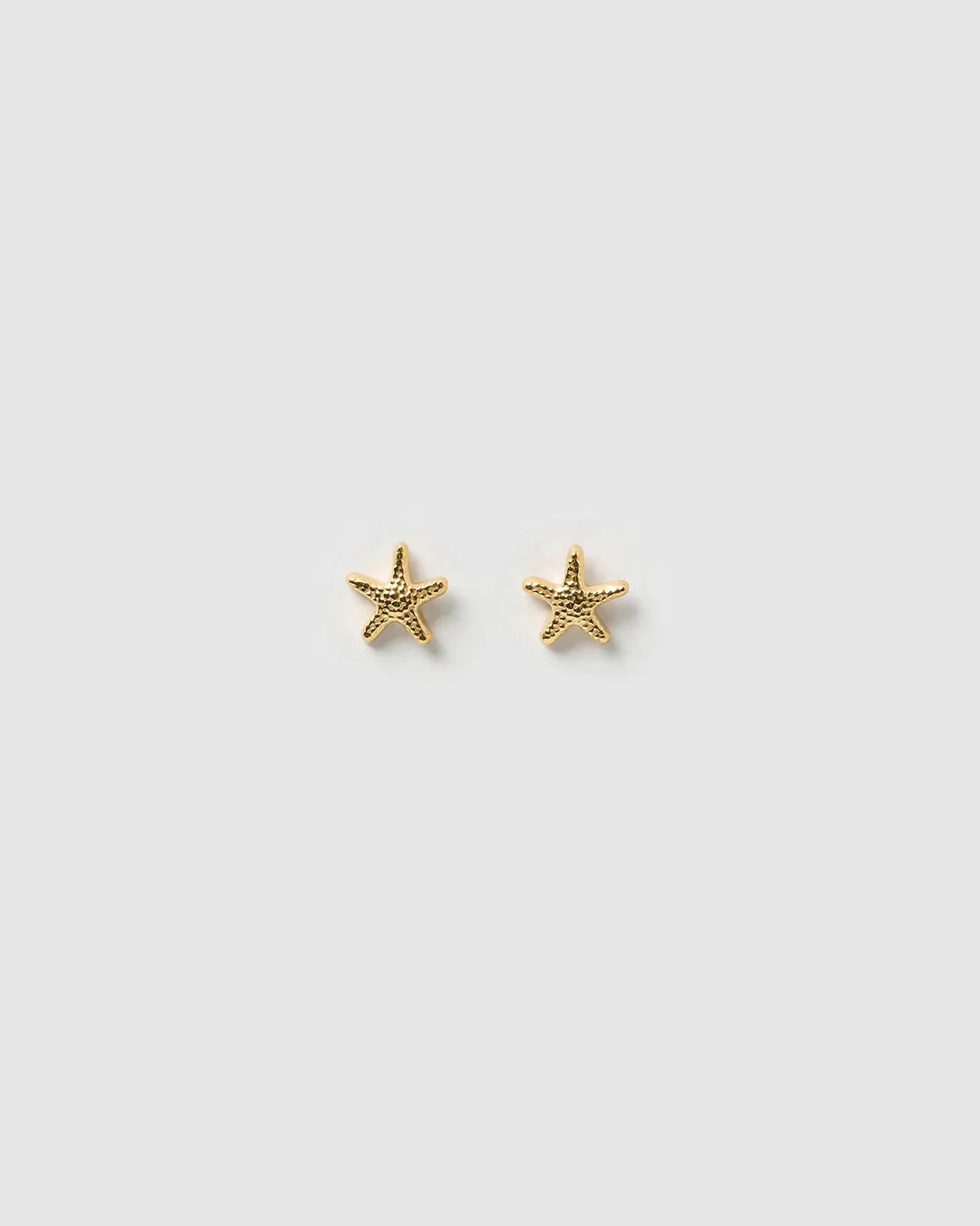 Starfish Earrings Gold