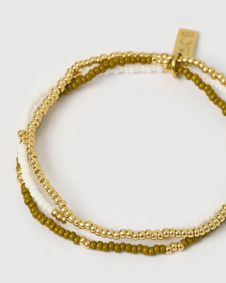 Sunny Bracelet Set Khaki