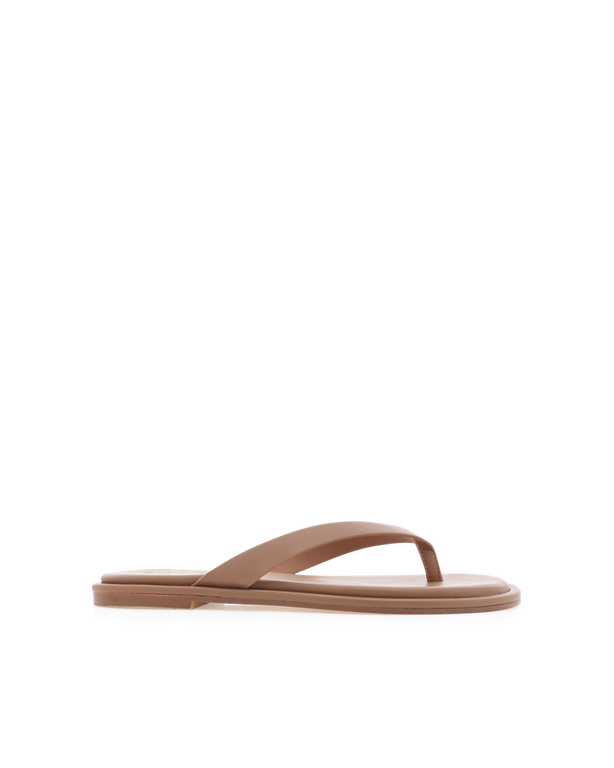 Beaux Thongs - Dark Tan