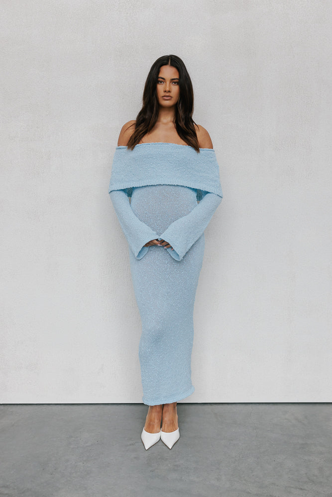 Sabine Dress - Baby Blue