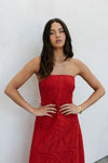 Samantha Dress - Red