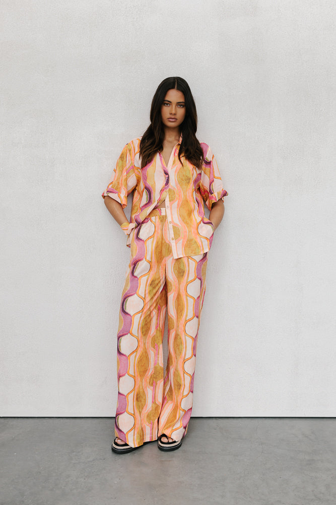 Sanzio Shirt Paris Print