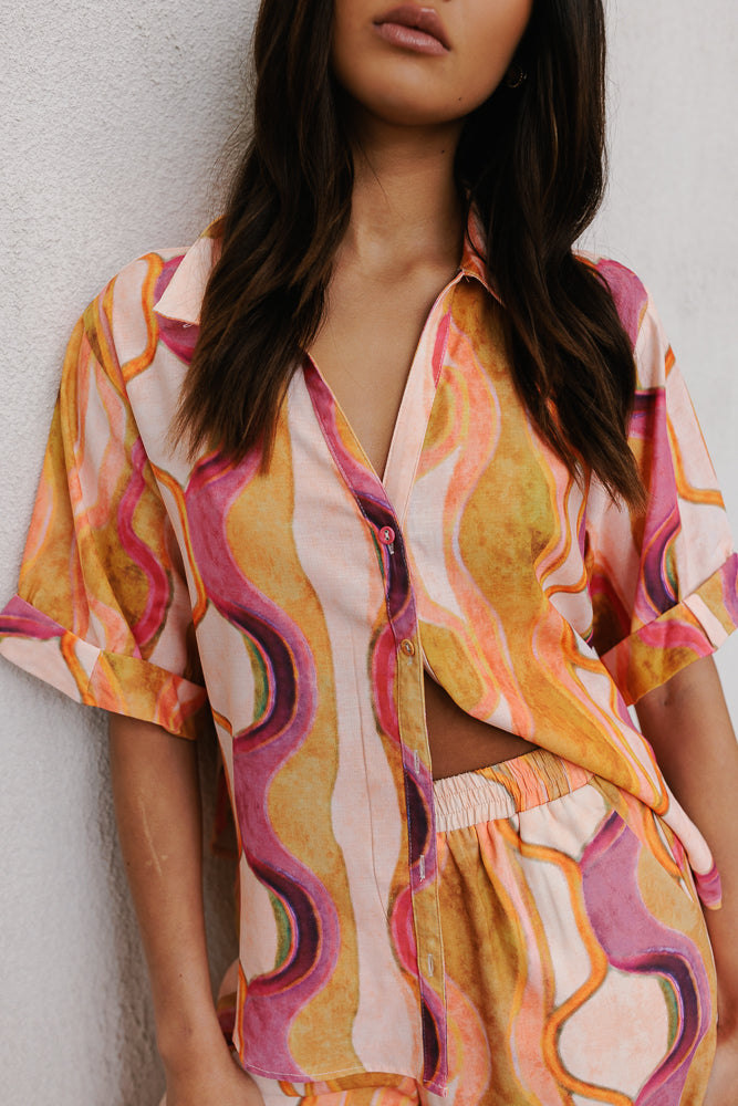 Sanzio Shirt Paris Print