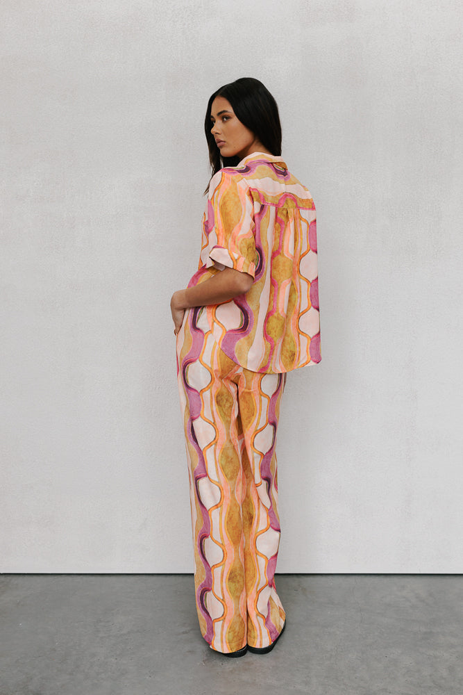 Sanzio Shirt Paris Print