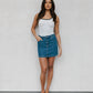 Sara Skirt - Classic Denim