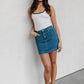 Sara Skirt - Classic Denim